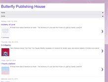 Tablet Screenshot of butterflypublishinghouse.com